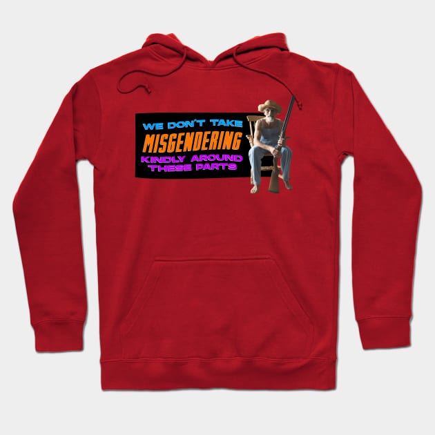 Transgender Funny Meme Hoodie by Football from the Left